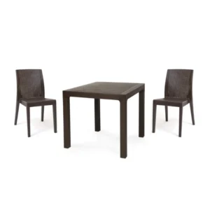 mobiliario-contract-mesa tropical ratan polipropileno marron chocolate 80 x 80 cms 1